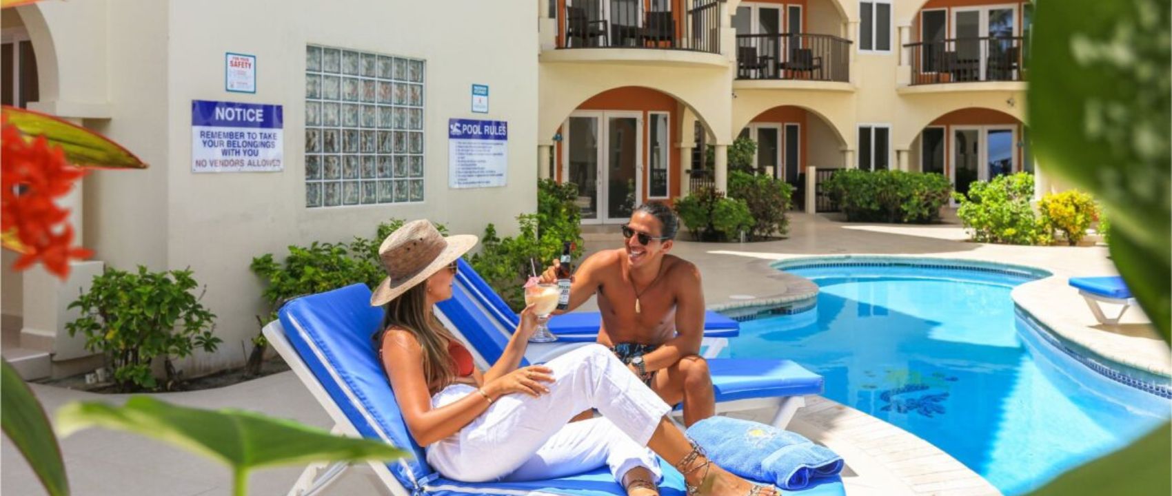 San Pedro Belize Pool View Suites — Things to do in Belize in July